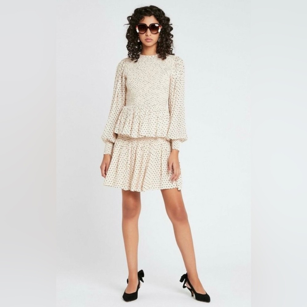 Ganni Polka Dot Skirt